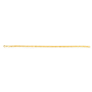 14K Yellow Gold 2.2mm Round Franco Chain Necklace
