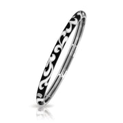 Sterling Silver Royale Constellations Bangle