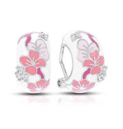 Sterling Silver Sakura Earrings