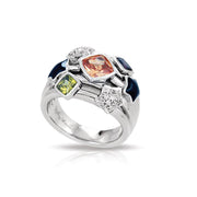 Sterling Silver Shooting Stars Ring
