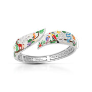 Sterling Silver Tropical Rainforest Bangle