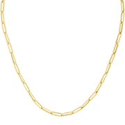 10K Yellow Gold 4.2mm Lite Paperclip Necklace