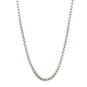 3mm Bold Box Chain Necklace
