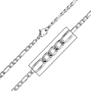 4mm Figaro Chain Necklace