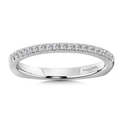 14K White Gold Pear Shape Halo Style Engagement Ring Matching Wedding Band