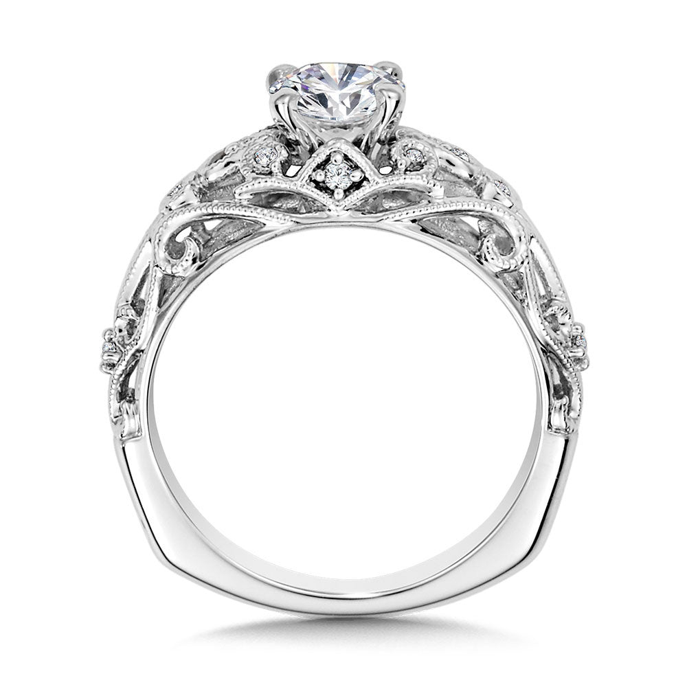 Filigree Diamond Ring - American Diamond Exchange, Inc.